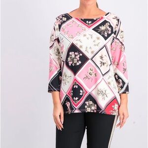 Charter Club Floral Top Medium